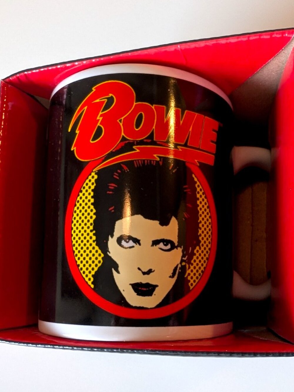 Retro Collectors David Bowie Mug *NEW in box!*